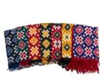 Pochampally Double Ikat Theliya Dupatta - Image 5