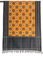 Pochampally Double Ikat Theliya Dupatta