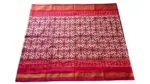 Pochampally Ikat Handloom Silk Saree- 6.2 Meters with Blouse - Image 2