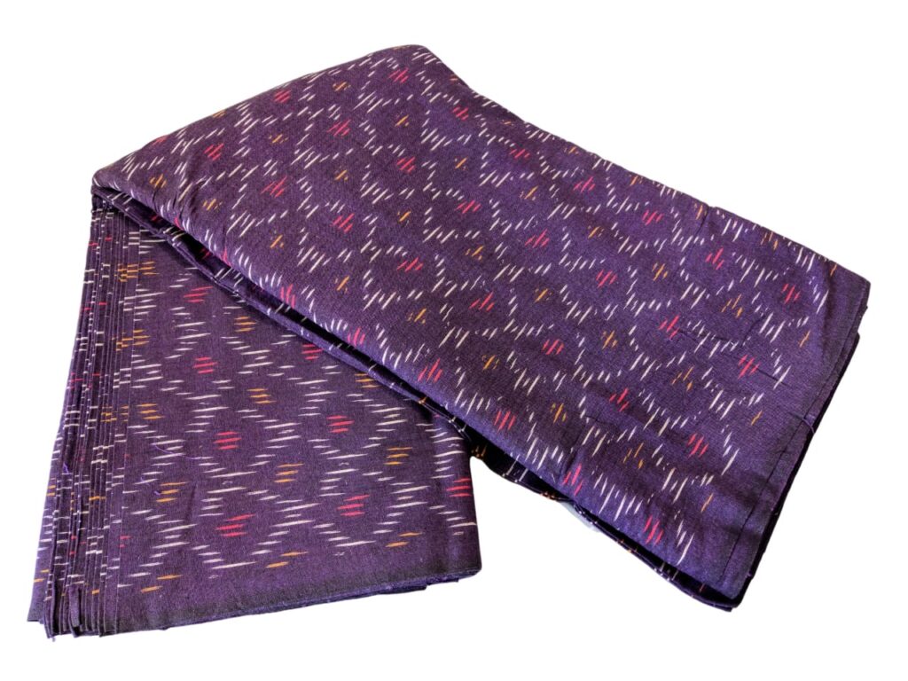 Discover the Exquisite Pochampally Ikat Handloom Cotton Fabric at Pavankumarweaves - Starting from Just ₹149! 6 IMG-20240525-WA0033