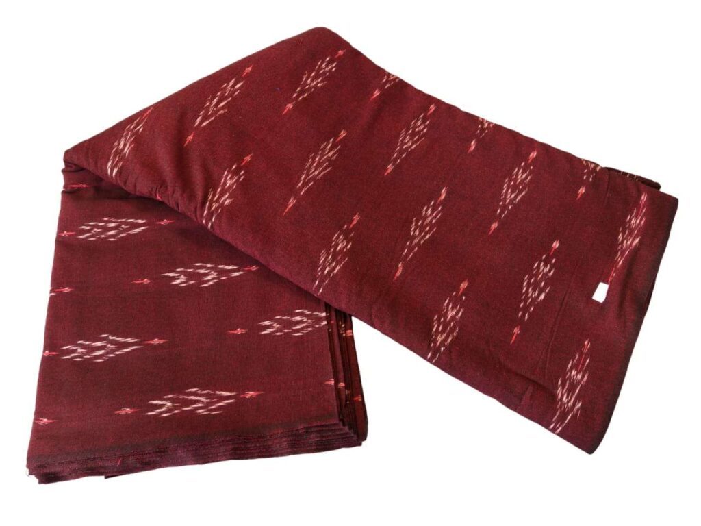 Discover the Exquisite Pochampally Ikat Handloom Cotton Fabric at Pavankumarweaves - Starting from Just ₹149! 5 IMG-20240525-WA0039