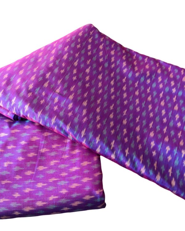 Pochampally  Ikat Handloom Sico Fabric