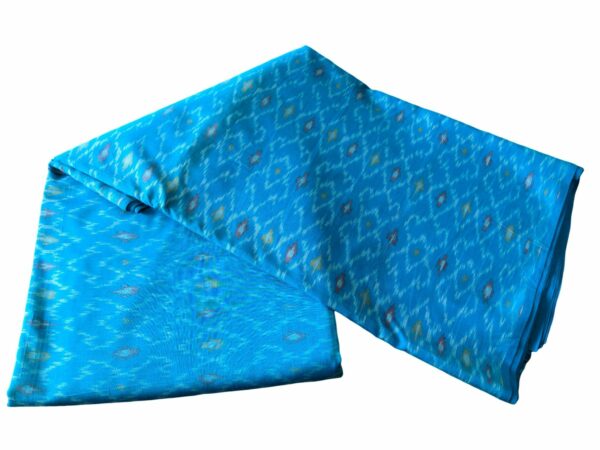 Pochampally  Ikat Handloom Sico (cotton silk) Fabric