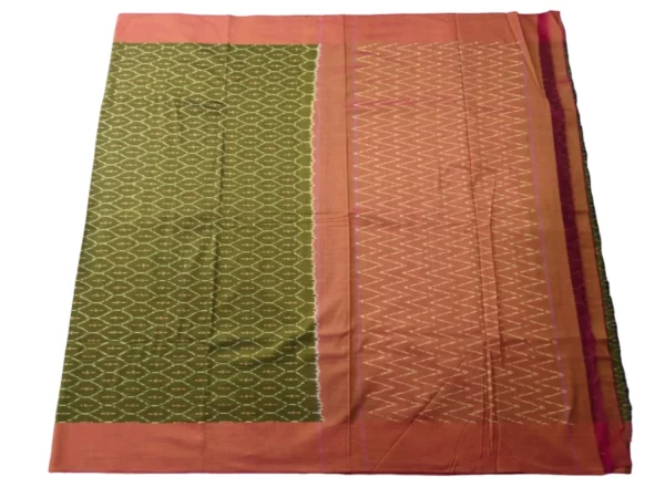 Pochampally sarees with traditional Ikat design in vibrant colors and mercerised cotton