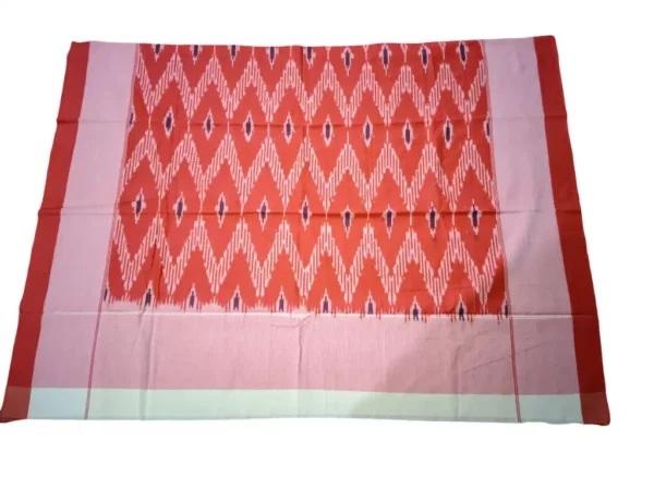 Authentic Pochampally handloom bedsheet in vibrant colors