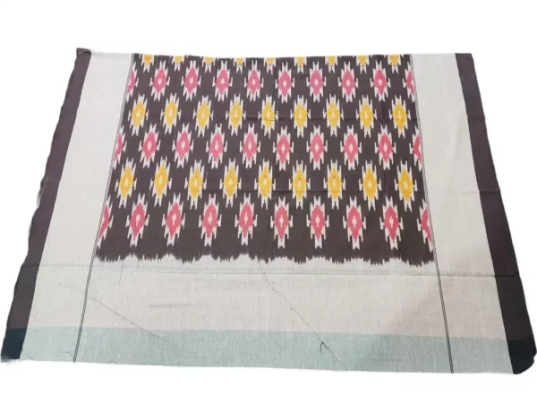 Authentic Pochampally handloom bedsheet in vibrant colors