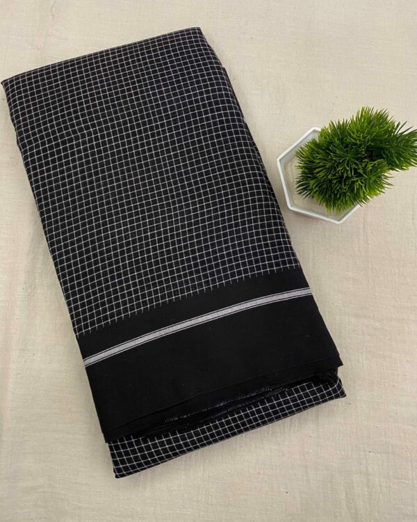 Patted Anchu saree with broad borders