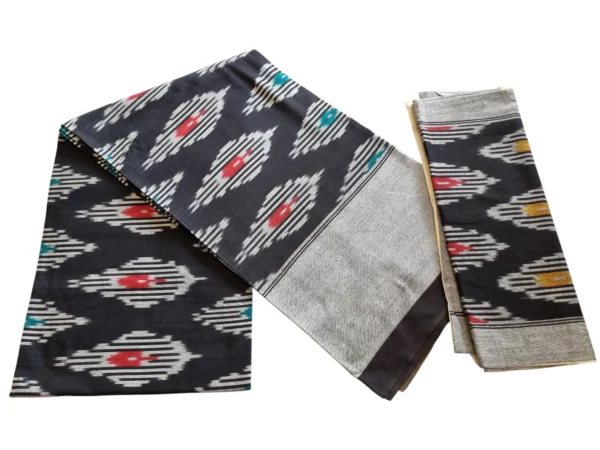 Handwoven cotton bedsheets for a single cot, crafted with soft, breathable fabric, perfect for a comfortable and cozy sleep