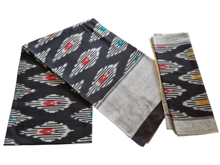 Handwoven cotton bedsheets for a single cot, crafted with soft, breathable fabric, perfect for a comfortable and cozy sleep