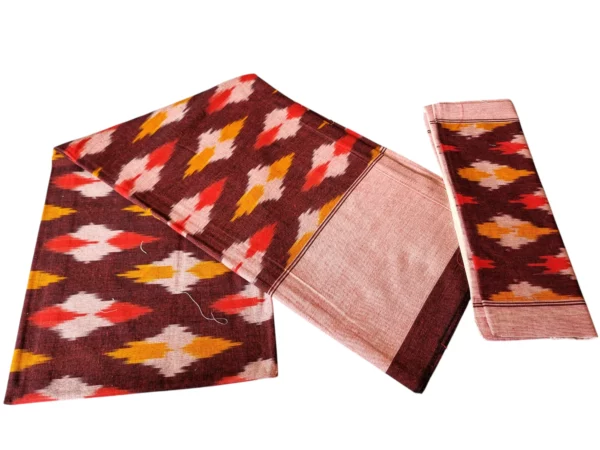 Lightweight cotton bedsheet, single cot size, ideal for everyday use and easy maintenance