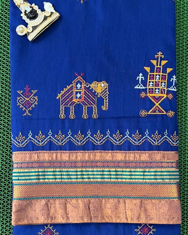 Elegant Kasuti saree perfect for casual outings and festive celebrations