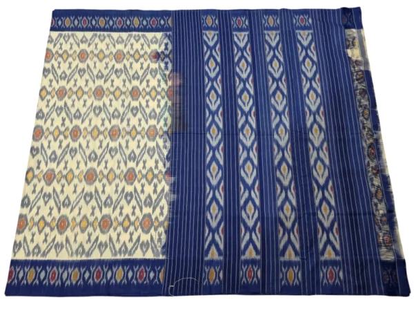 Elegant Pochampally saree with soft fabric and timeless double ikat weaving techniques