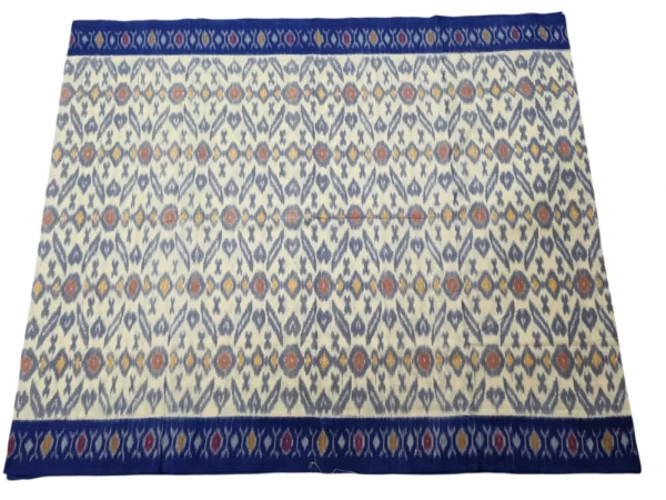 Premium Pochampally cotton saree, lightweight and breathable, ideal for all occasions