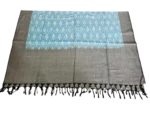 Authentic Pochampally dupatta with handloom ikat designs