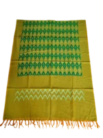 Soft cotton silk Pochampally dupatta with intricate detailing
