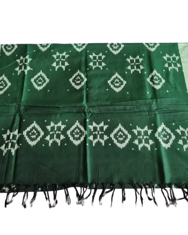 Luxurious Pochampally dupatta perfect for traditional attire