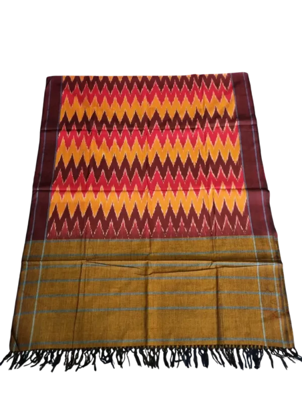 Beautifully patterned Pochampally dupatta for every occasion