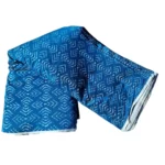 Soft cotton ikat fabric in multicolor patterns, showcasing authentic craftsmanship