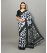 Authentic Double Ikat Teliya Saree – Handwoven Cotton Masterpiece - Image 5