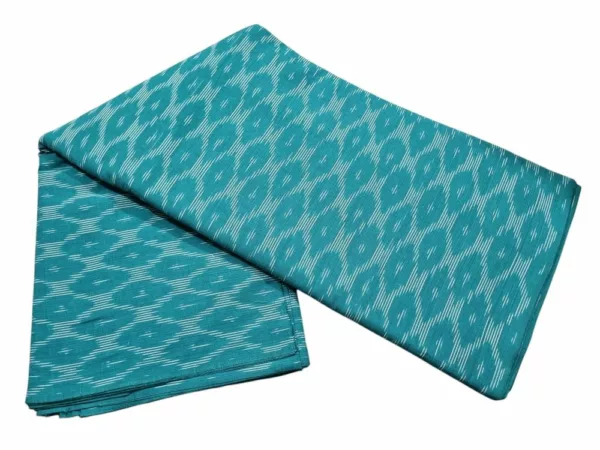 Hand-dyed Ikat Fabric with vibrant hues