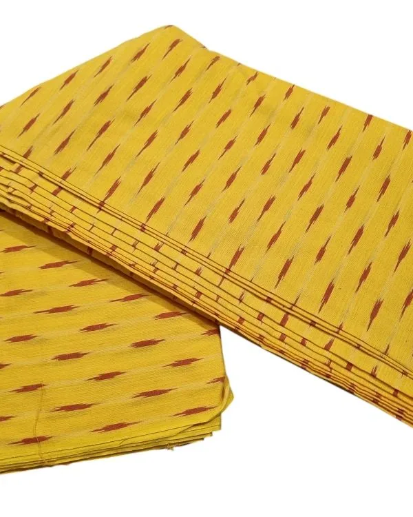 Handloom Ikat Fabric with fine detailing