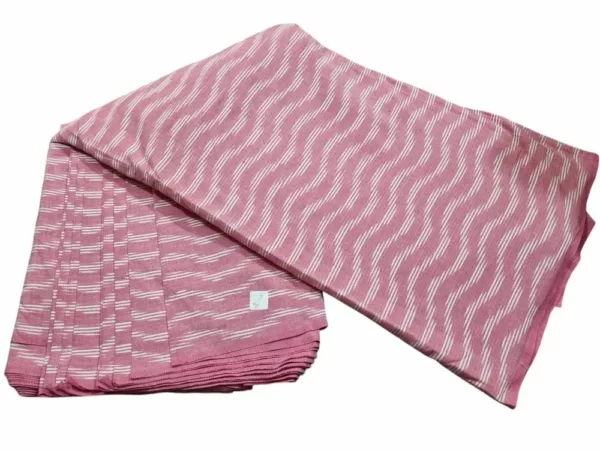 Ikat Fabric with artistic handwoven patterns