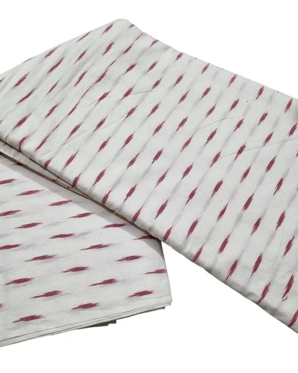 Premium woven Ikat fabric in striking color combinations