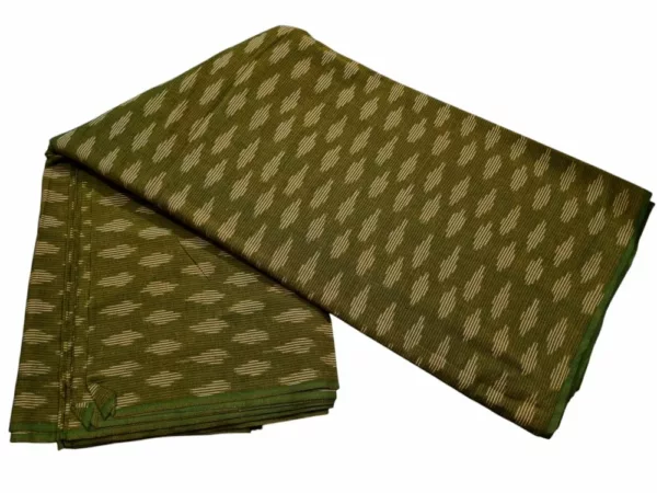 Hand-dyed Ikat Fabric with intricate motifs