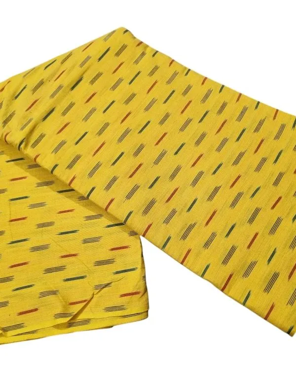Ethnic Ikat Fabric for sarees and dupattas