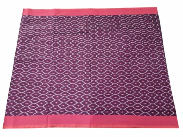 Traditional Handwoven Pochampally Saree with Ikat Patterns