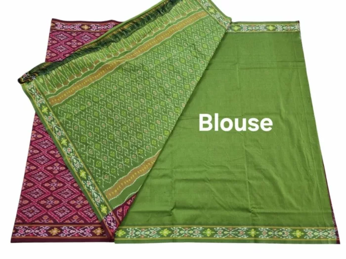 Buy Pochampally Silk Sarees Online | Handloom Pure cotton Silk - Image 3
