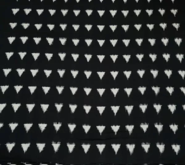 Handwoven Double Ikat Fabric – Traditional Indian Textile