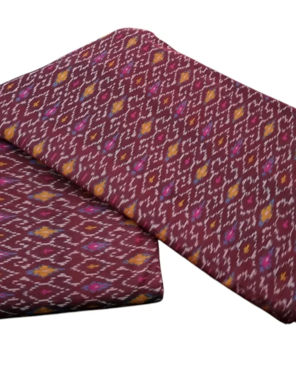 Premium Ikat Silk Fabric for Dressmaking and Home Decor – 45 Inches Wide