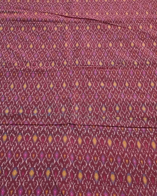 Premium Ikat Silk Fabric for Dressmaking and Home Decor – 45 Inches Wide