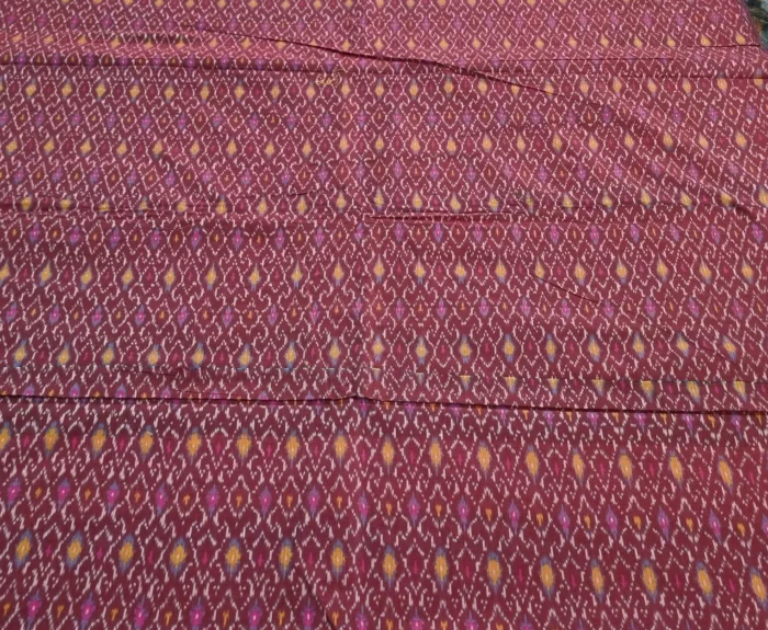 Premium Ikat Silk Fabric for Dressmaking and Home Decor – 45 Inches Wide