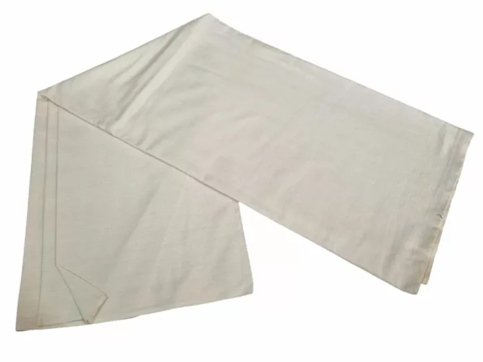 handwoven plain pure cotton fabric