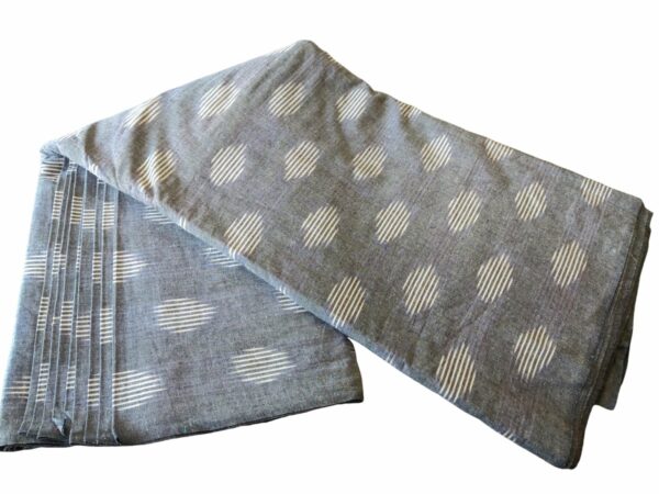Pochampally Ikat Handloom Cotton Fabric - 2/40s Count 45 INCH WIDTH
