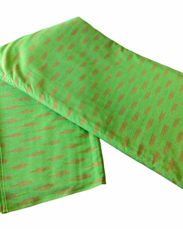 Pochampally Ikat Handloom Cotton Fabric - 2/40s Count 45 INCH WIDTH