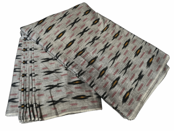 Pochampally Ikat Handloom Cotton Fabric - 2/40s Count 45 INCH WIDTH