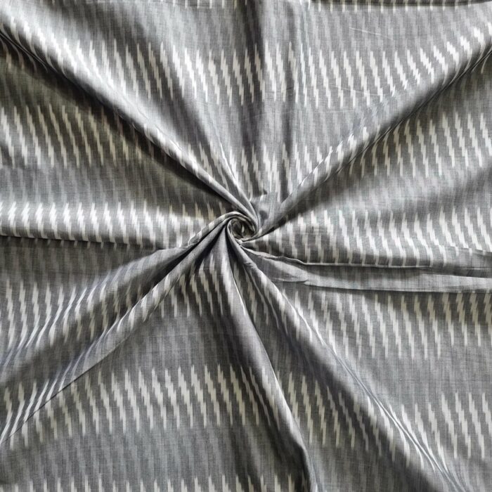 Premium Mercerised Ikat Fabric for Elegant Creations - Image 1