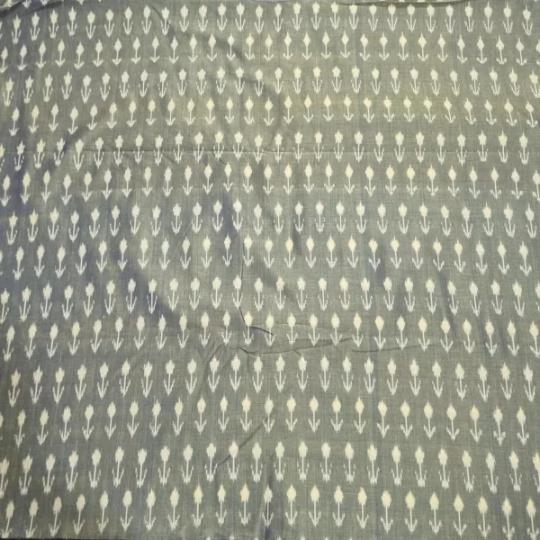 Beautiful ikat fabric with repeating diamond and chevron patterns