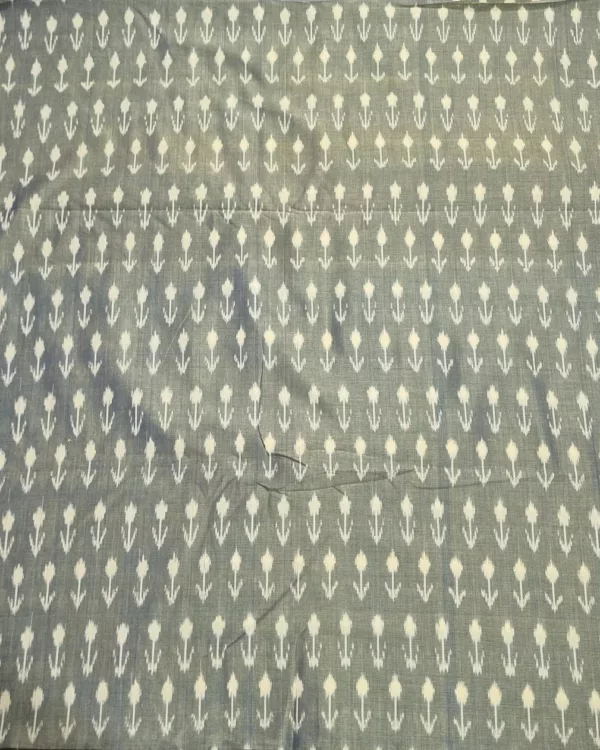 Beautiful ikat fabric with repeating diamond and chevron patterns