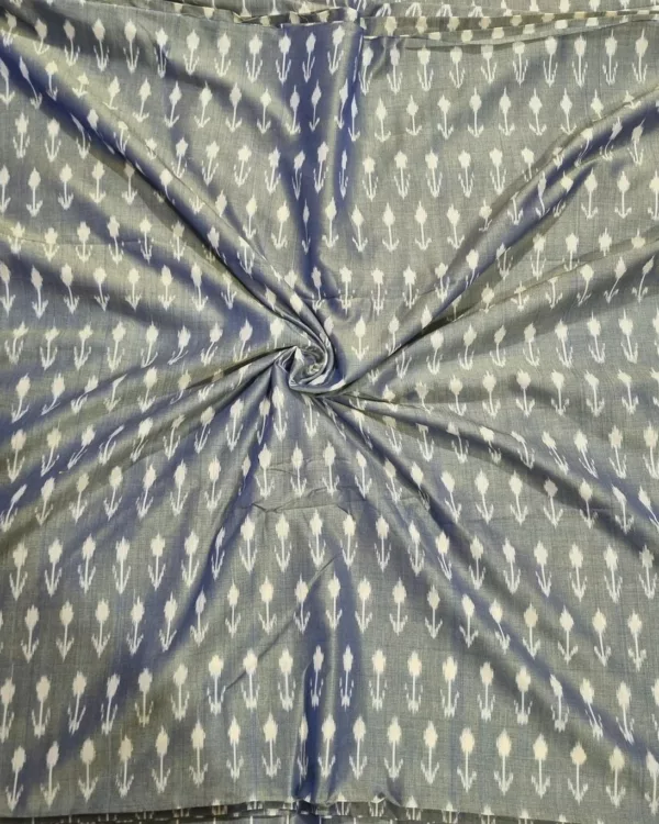 Beautiful ikat fabric with repeating diamond and chevron patterns