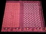 Shop our handwoven Pochampally saree with ikat design and matching blouse piece. Lightweight elegance, perfect for weddings and festive occasions.