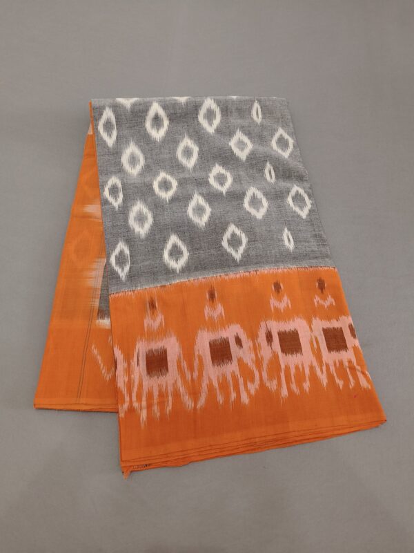Ikkath cotton saree