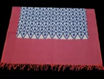Ikat dupatta handloom cotton – full view
