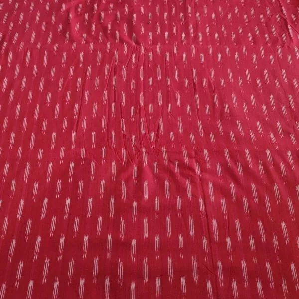 Handwoven ikat cotton fabric, 45-inch width, tie and dye, direct from weavers
