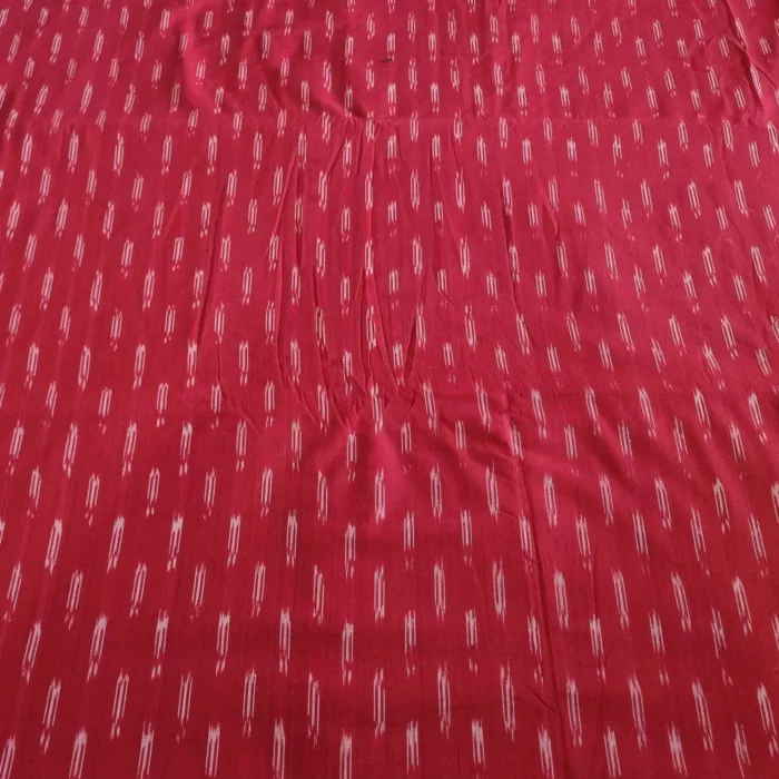 Handwoven ikat cotton fabric, 45-inch width, tie and dye, direct from weavers