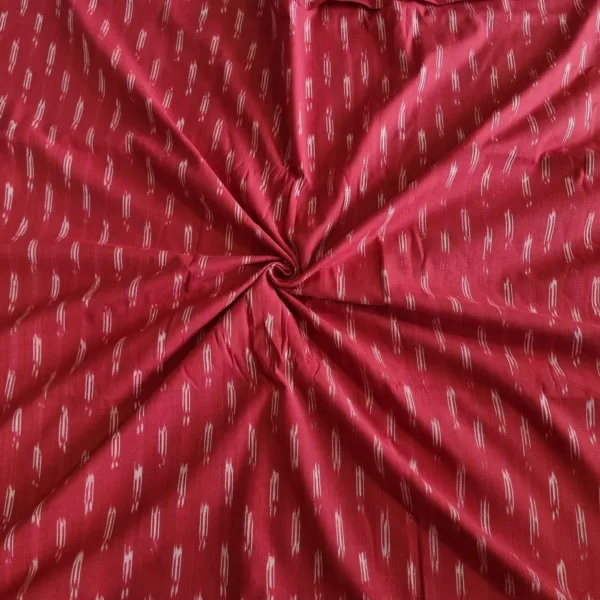 Handwoven ikat cotton fabric, 45-inch width, tie and dye, direct from weavers