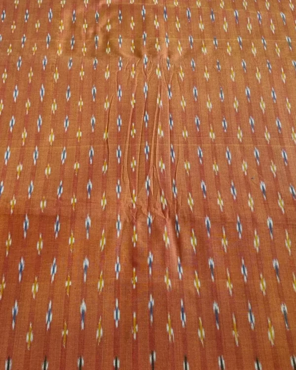 Traditional tie and dye cotton fabric from PAVANKUMARWEAVES